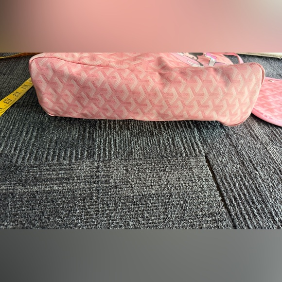 EMO Minnie Mouse Pink Tote Bag Made in Korea w/ Matching Pouch-New Without Tags - Picture 8 of 10